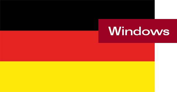 Deutsch Windows 