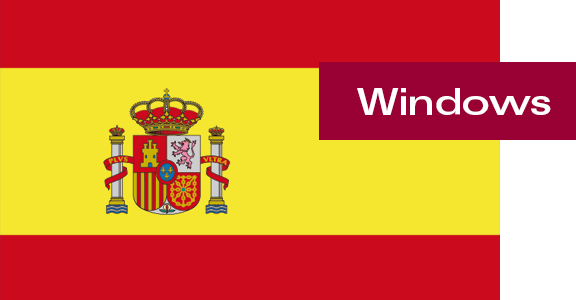 Spanisch Windows